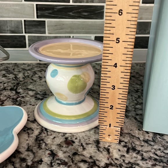 PartyLite Lively Pillar Holder Set Retired P16B/P8564 - Picture 5 of 9